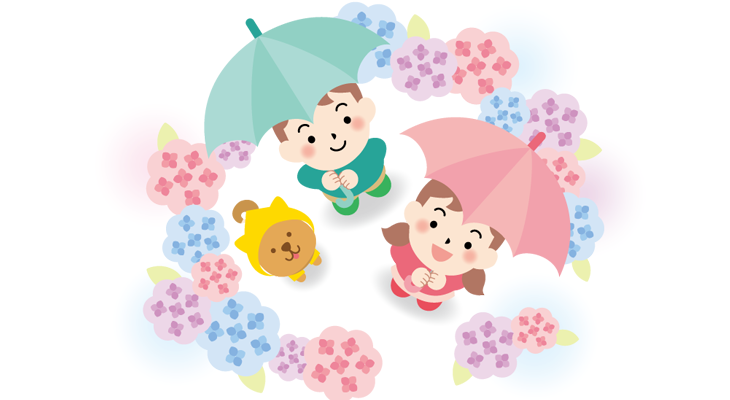紫陽花が彩る季節、心も晴れやかに!