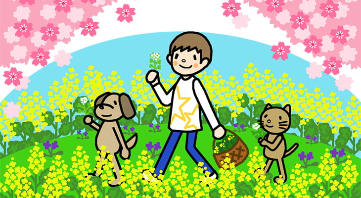 春の訪れを感じますね！！